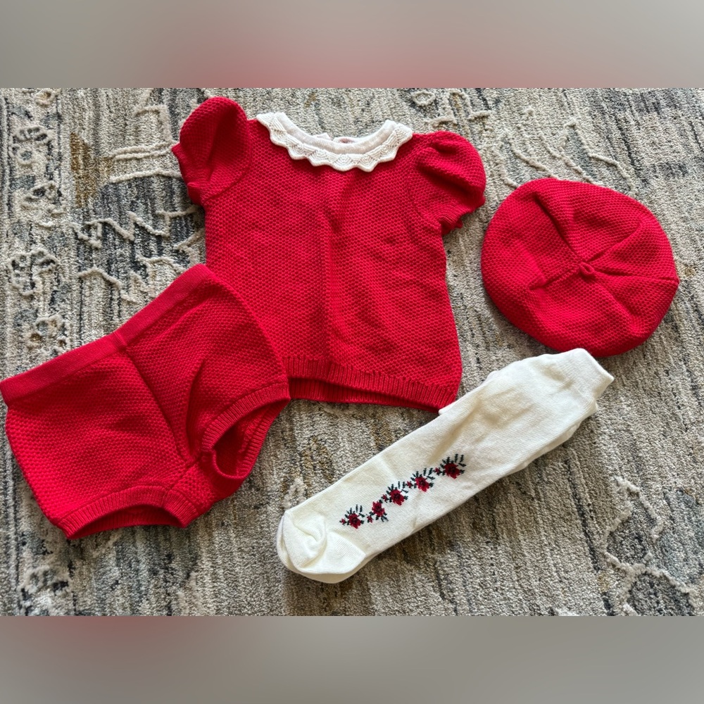 Janie & Jack sweater outfit